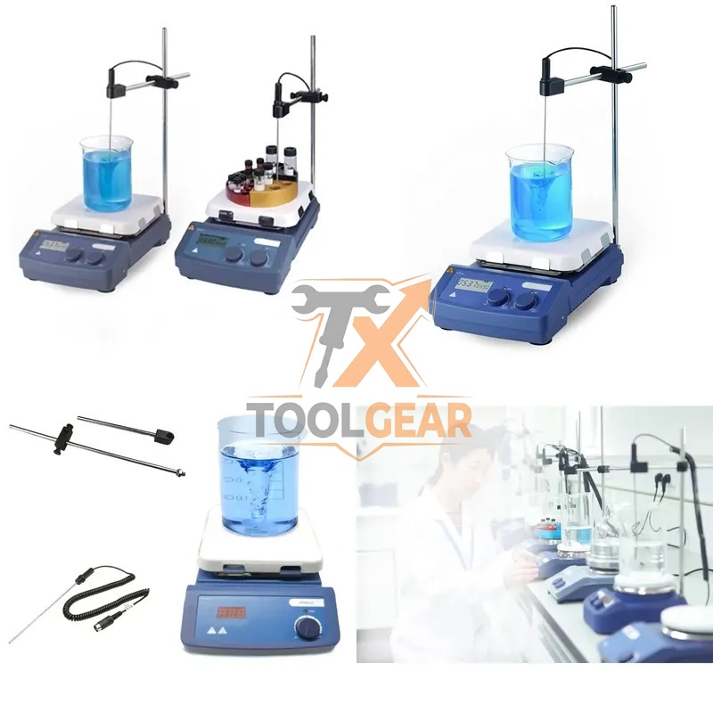 Lab Magnetic Stirrer Hot Plate - 2026hotsale* WEIAI MS7-H550-Pro خلاط مغناطيسي رقمي