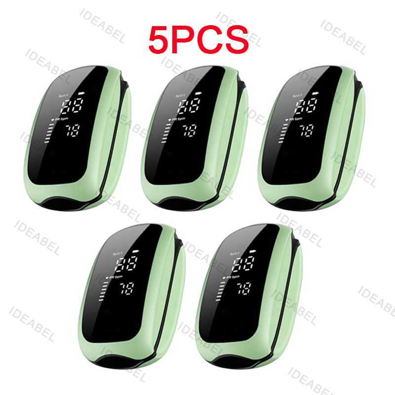 Pulse Oximeter Fingertip Rechargeable - 5 قطع من أجهزة قياس الأكسجين