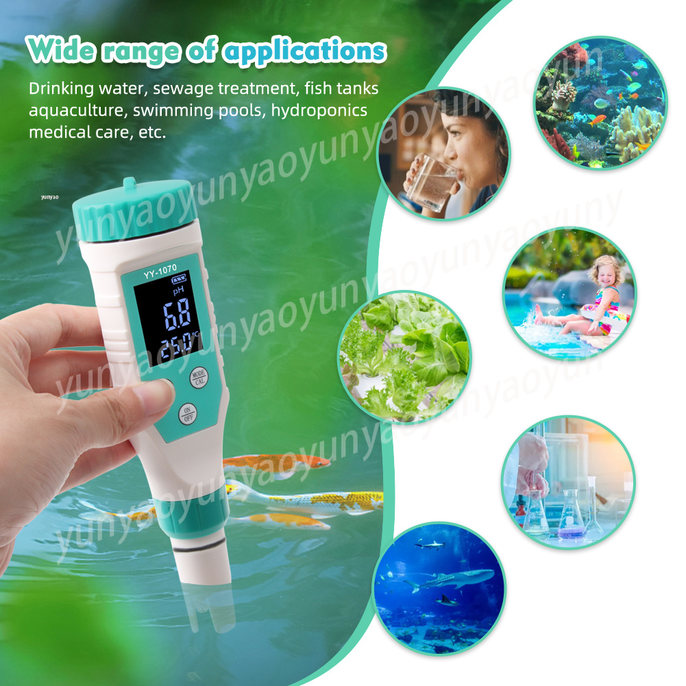 Ph Meter Digital Water Tester - جهاز اختبار جودة المياه الرقمي 7