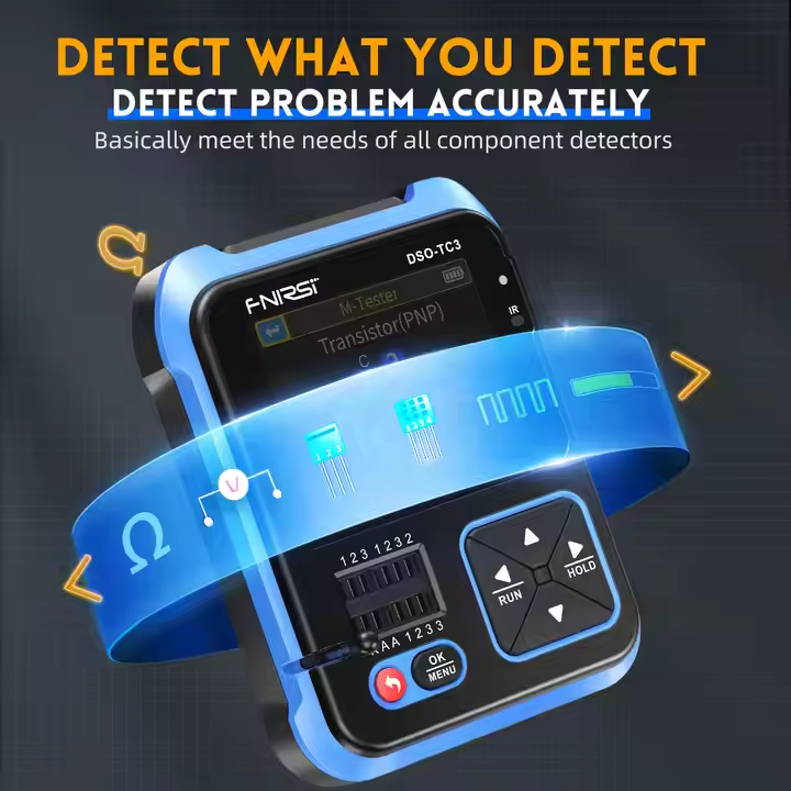 Fnirsi Digital Oscilloscope Handheld - جهاز FNIRSI DSO-TC3 ميني محمول لقياس