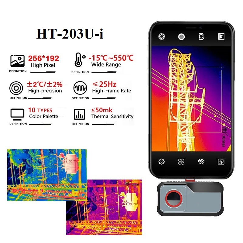 Thermal Imaging Camera Pcb Repair - كاميرا حرارية 256*192 بكسل -20 °