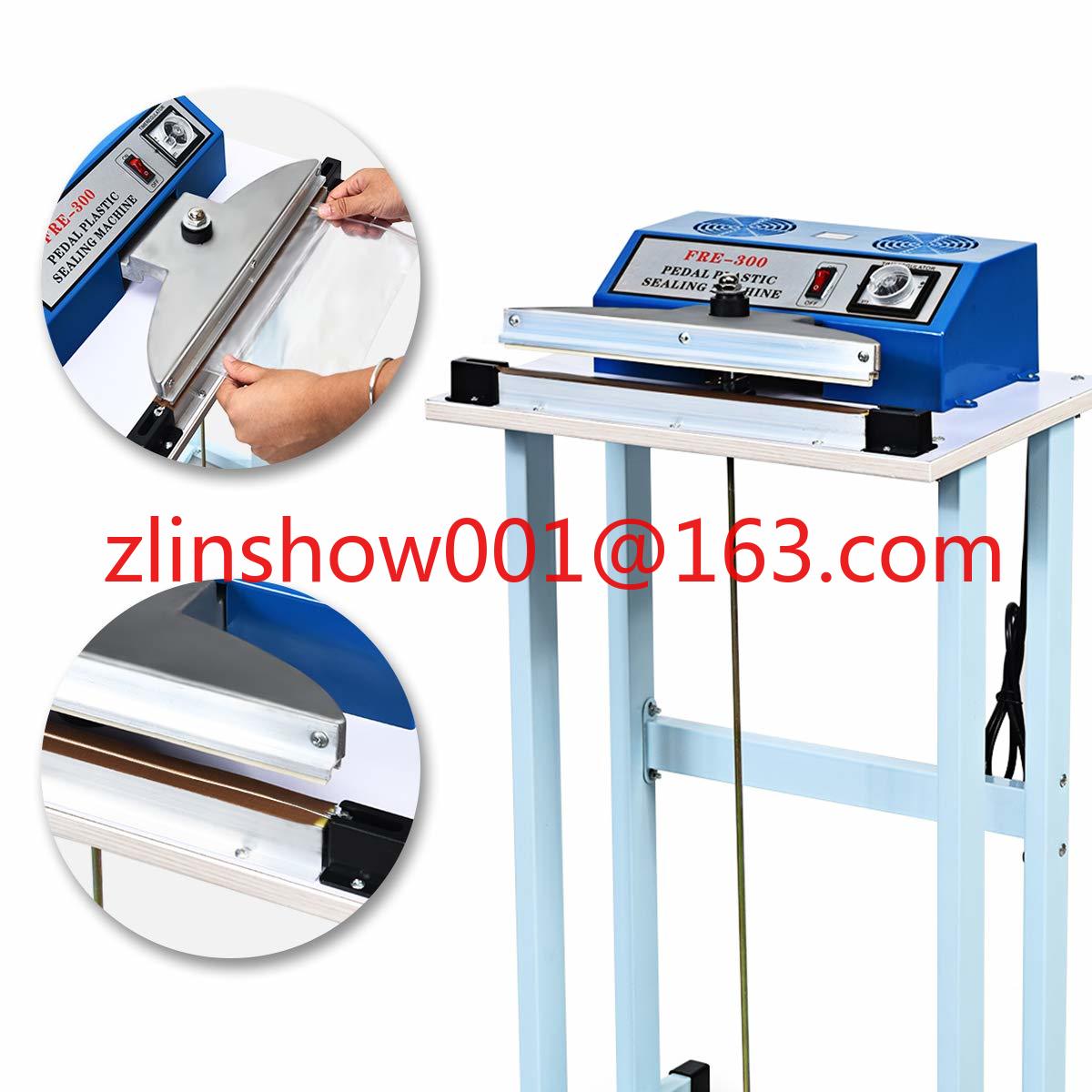 Plastic Bag Impulse Heat Sealer - شبه التلقائي 500 مللي متر الجدول