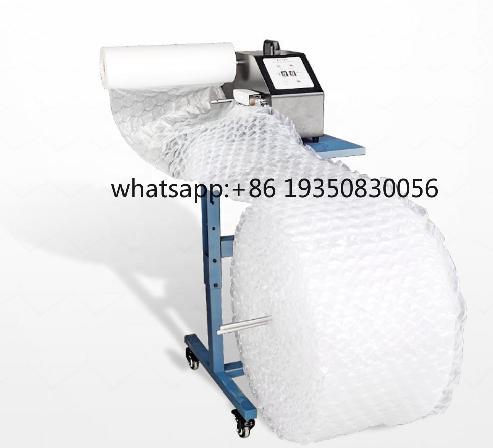 Air Bubble Wrap Roll Packaging - آلة نفخ الفقاعات الهوائية لتغليف المنتجات