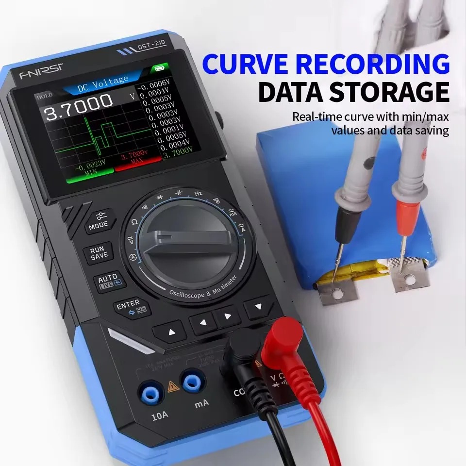 Fnirsi Digital Oscilloscope Handheld - جهاز قياس رقمي متعدد الوظائف DST210