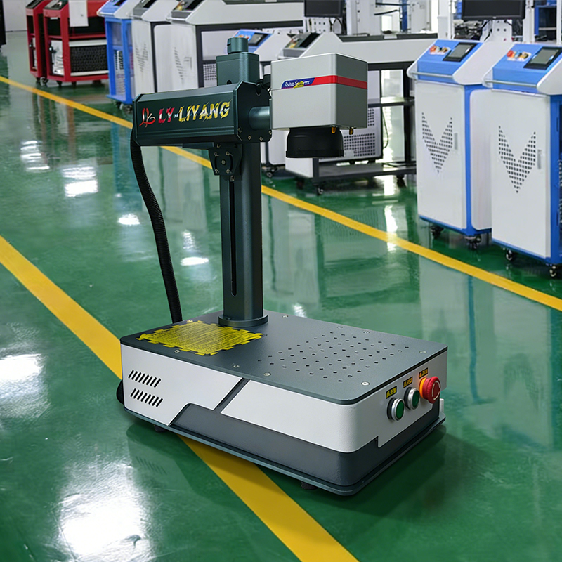 ماكينة نقش بالليزر الليفي رايك - مراجعة Fiber Laser Marking Machine 30W وسعره