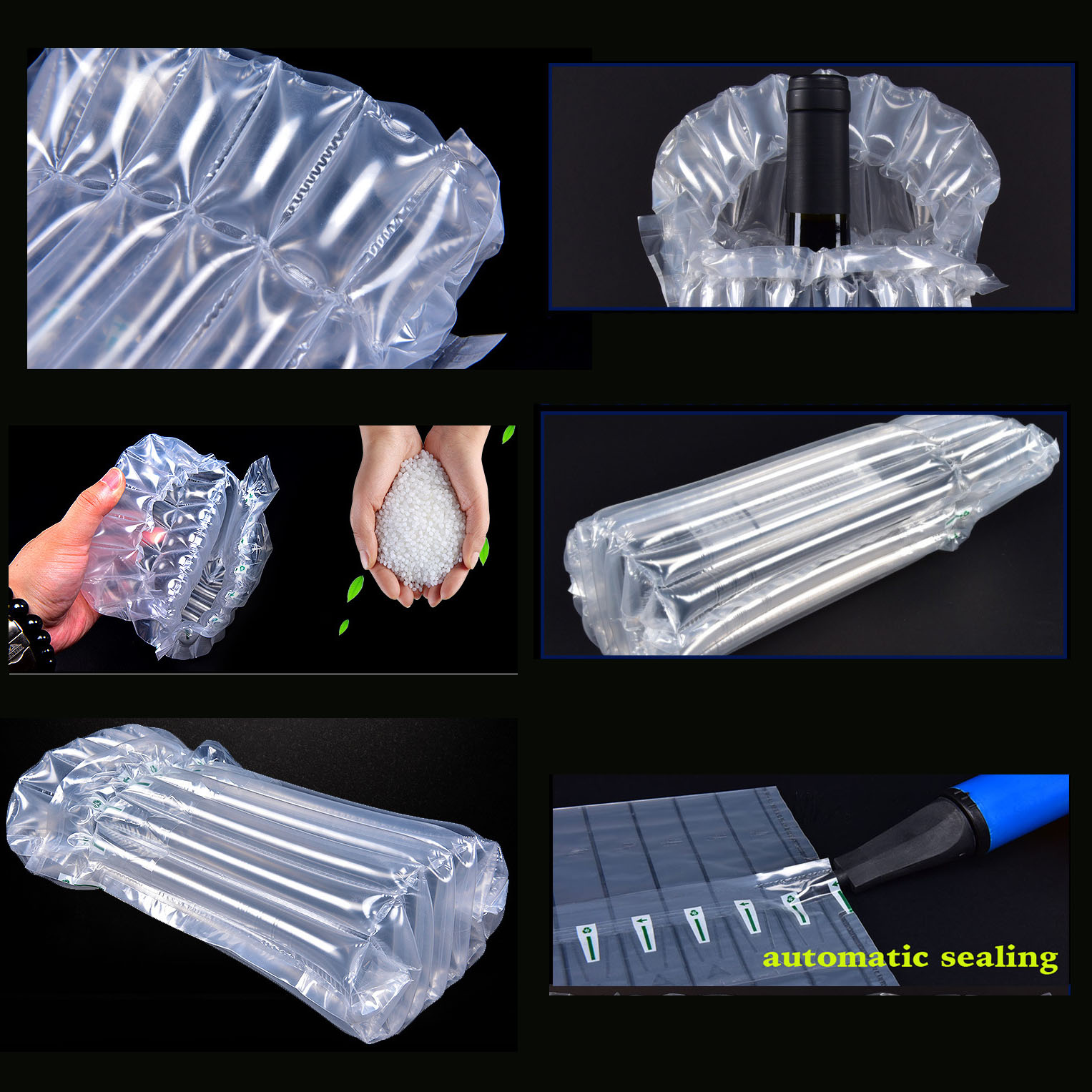 نفخ الهواء العازلة حشو ، فقاعة - مراجعة Air Bubble Wrap Roll Packaging وسعره