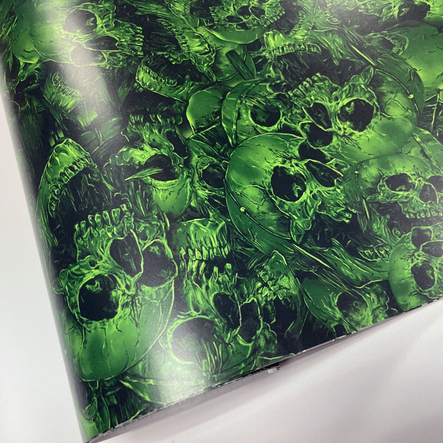 ملصق جمجمة جرافيتي جديد مختلف، - مراجعة Air Bubble Wrap Roll Packaging وسعره