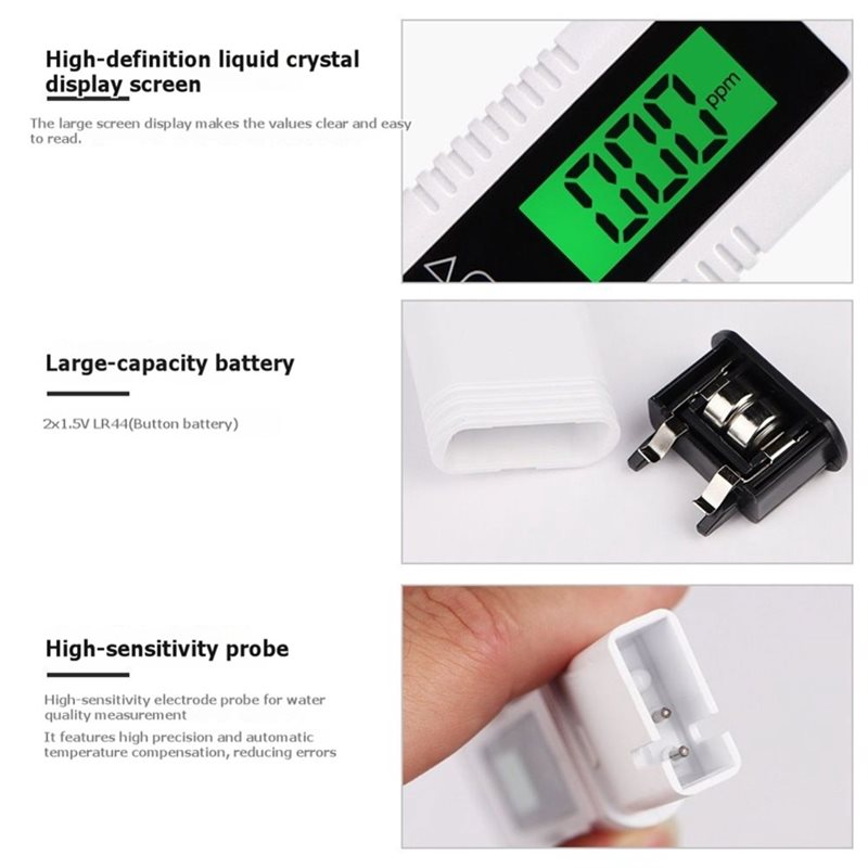 جهاز اختبار PH رقمي 2 في 1 لحو - مراجعة Ph Meter Digital Water Tester وسعره