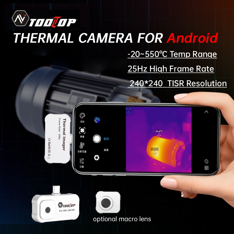 TOOLTOP T3 كاميرا حرارية تعمل  - مراجعة Thermal Imaging Camera Pcb Repair وسعره