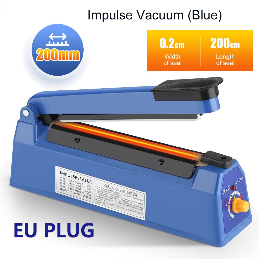 دفعة آلة السدادة المطبخ الغذاء - مراجعة Plastic Bag Impulse Heat Sealer وسعره