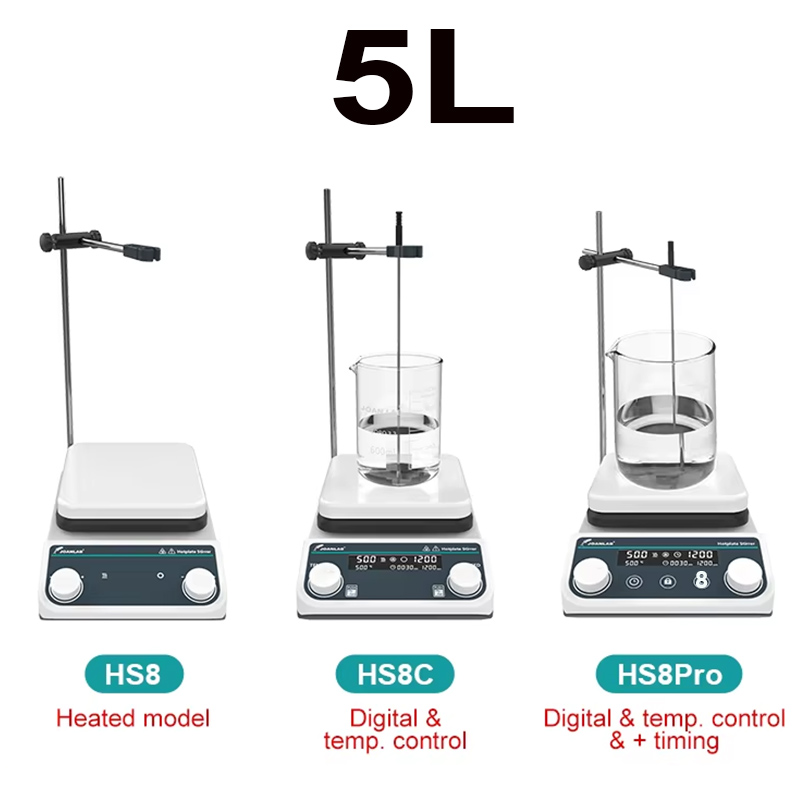 JOANLAB محرك مغناطيسي مختبر شا - مراجعة Lab Magnetic Stirrer Hot Plate وسعره