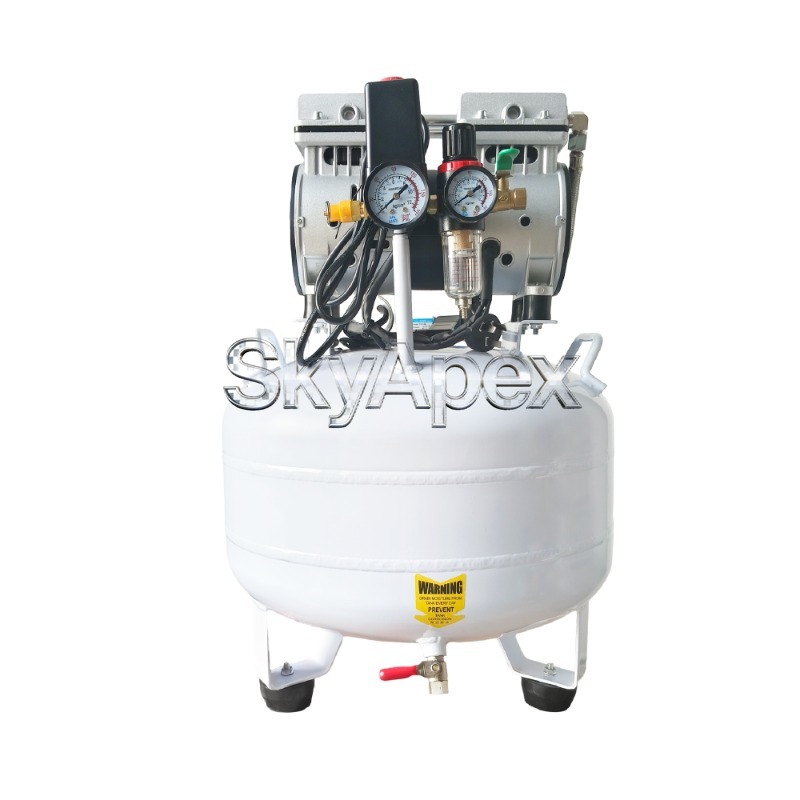 ضاغط هواء صامت خالٍ من الزيت ل - مراجعة Medical Supplies وسعره