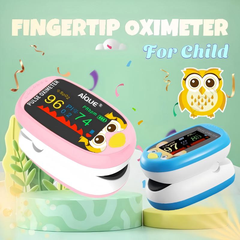 AiQUE الطفل الإصبع نبض مقياس ا - مراجعة Pulse Oximeter Fingertip Rechargeable وسعره