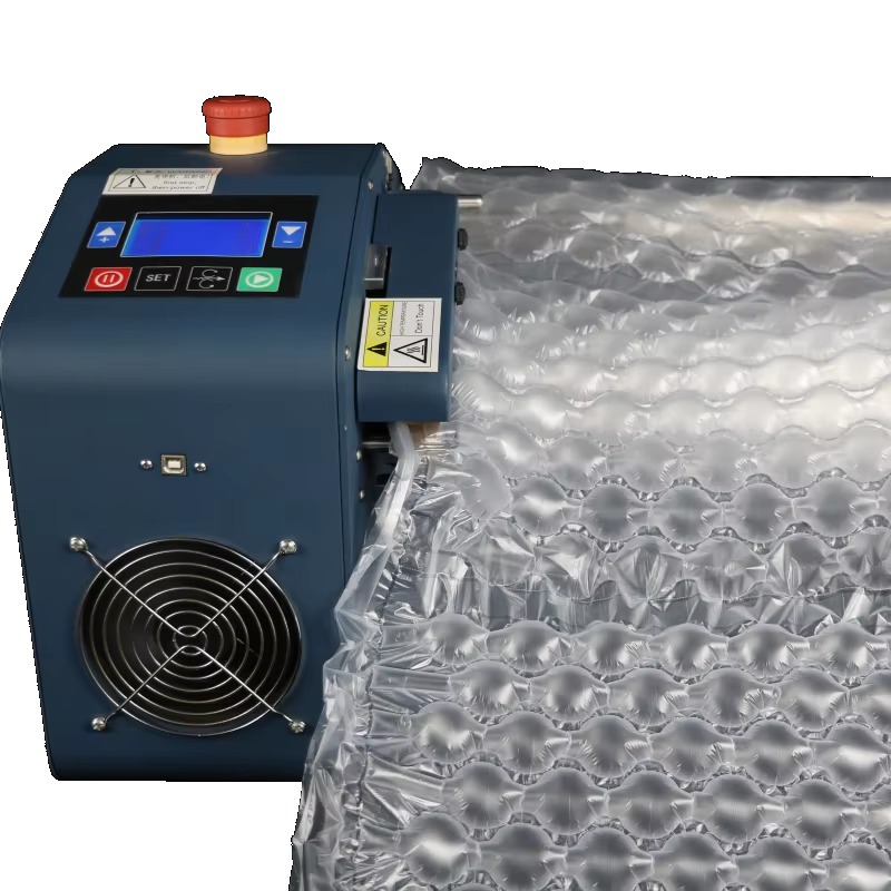 آلة تغليف وسائد الهواء للتجارة - مراجعة Air Bubble Wrap Roll Packaging وسعره
