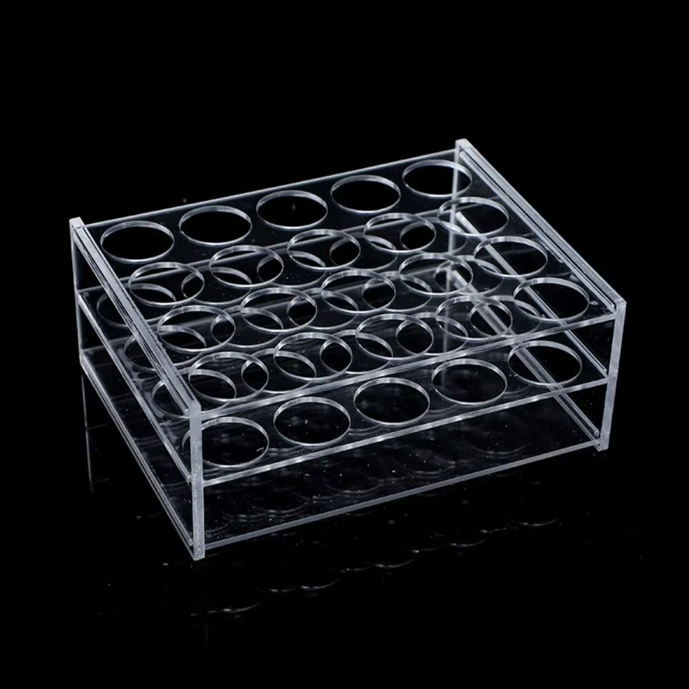 حامل أنابيب اختبار أكريليك جدي - مراجعة Lab Equipment وسعره