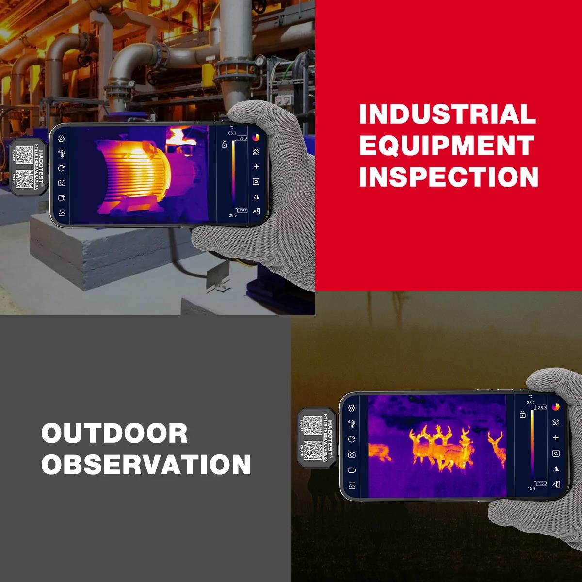 كاميرا حرارية HABOTEST HT820 ل - مراجعة Thermal Imaging Camera Pcb Repair وسعره