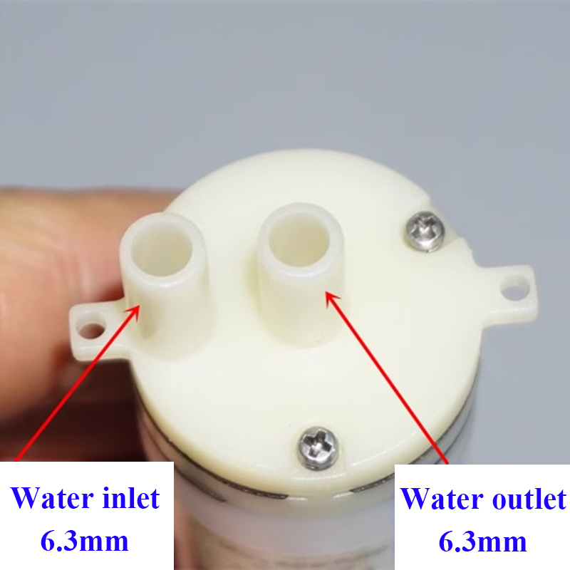 SKOOCOM-مضخة غشائية صغيرة ، شف - مراجعة Mini Peristaltic Pump 12V وسعره