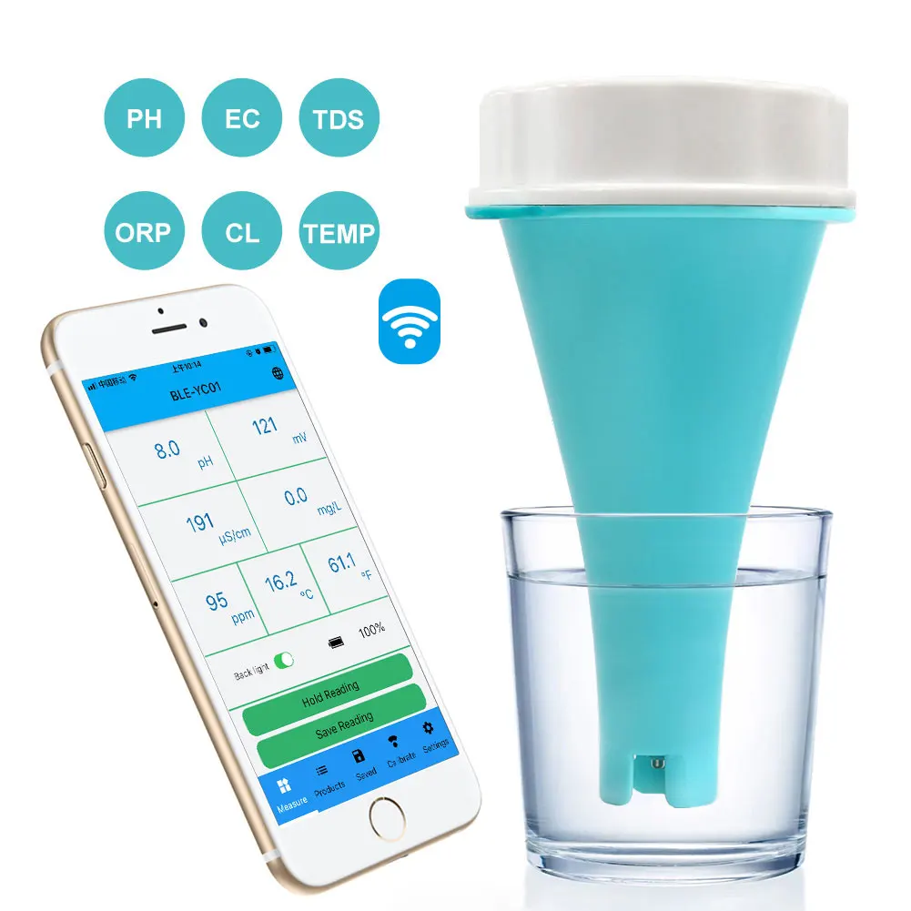 6 في 1 اختبار جودة المياه متر  - مراجعة Ph Meter Digital Water Tester وسعره