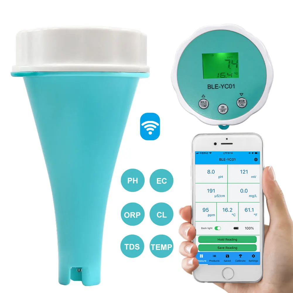 6 في 1 اختبار جودة المياه متر  - مراجعة Ph Meter Digital Water Tester وسعره