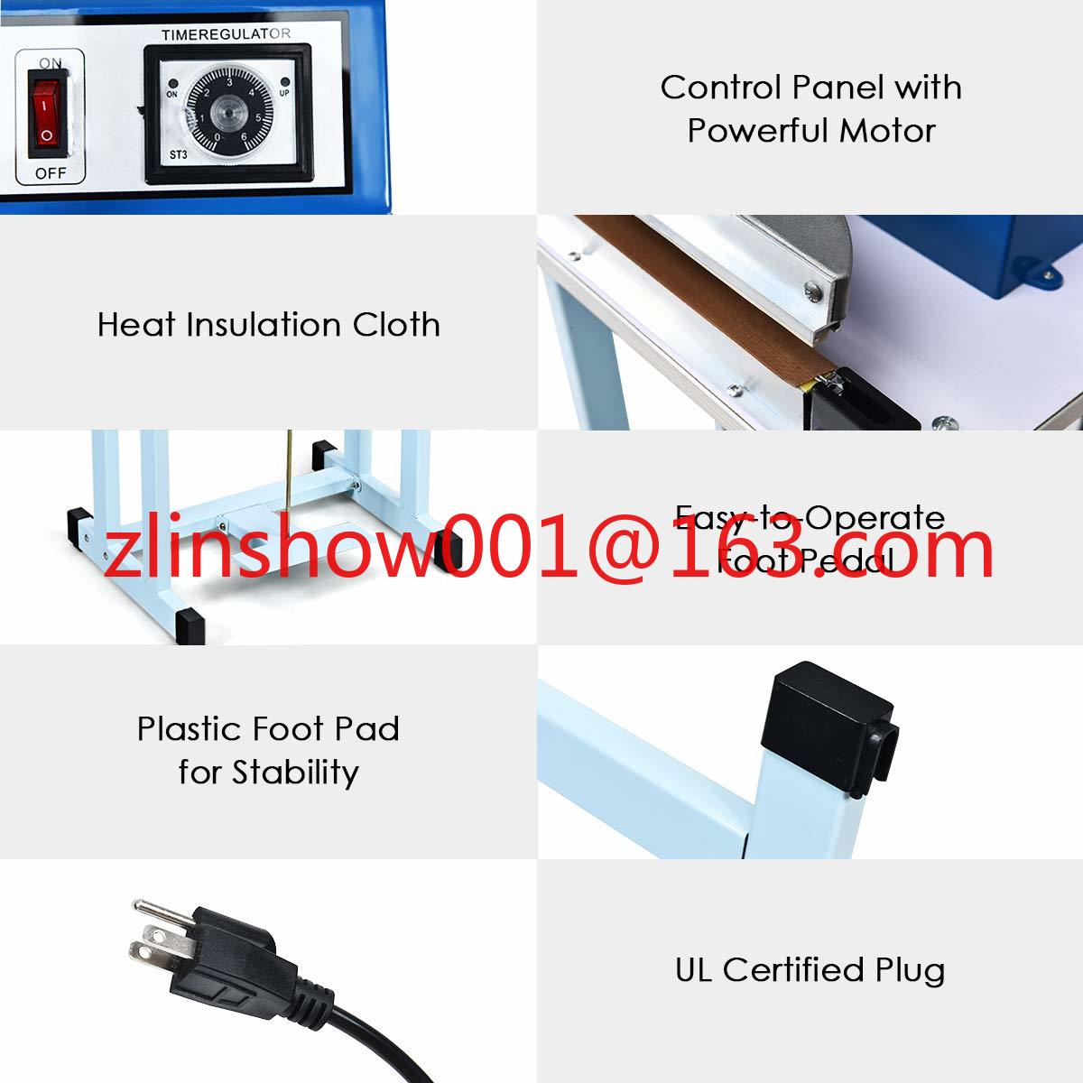 شبه التلقائي 500 مللي متر الجد - مراجعة Plastic Bag Impulse Heat Sealer وسعره