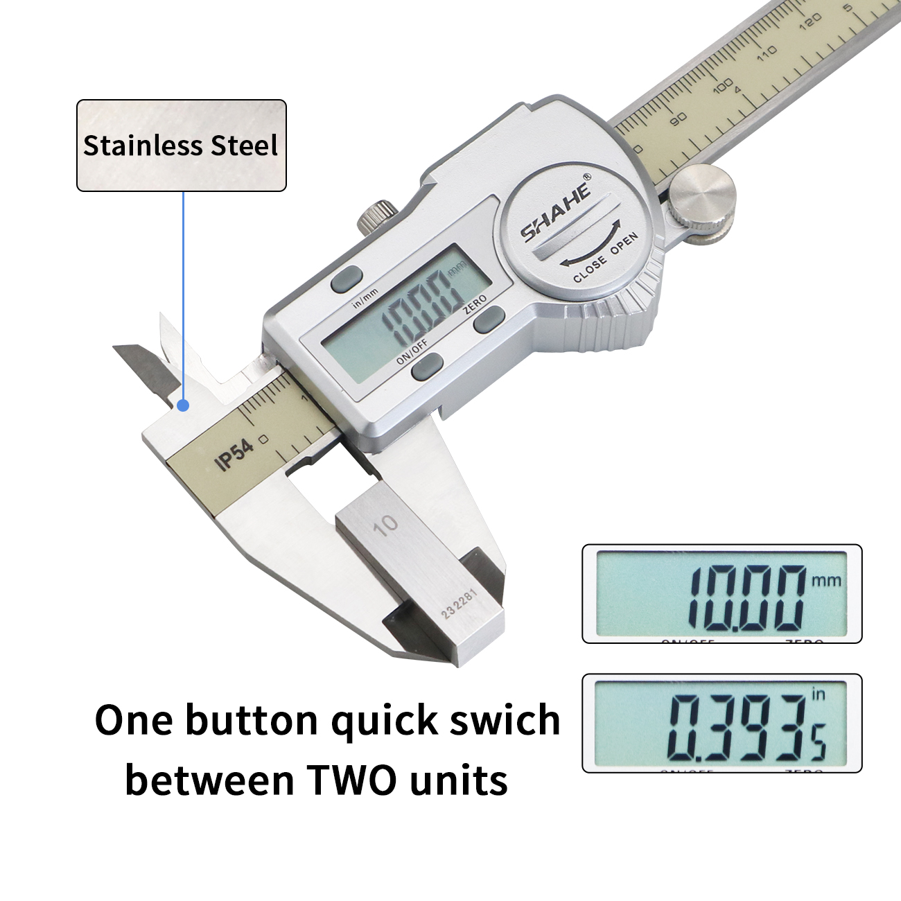 فرجار رقمي من شاهي 0-150 مم، م - مراجعة Digital Caliper 150Mm Stainless Steel وسعره
