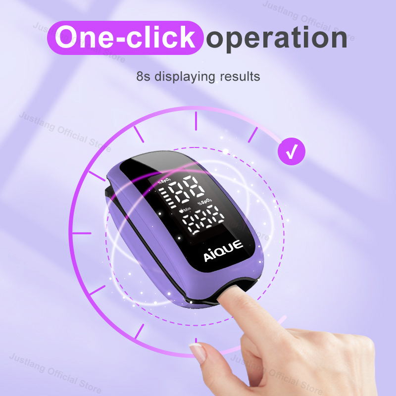 AiQUE قابلة للشحن الرقمية إصبع - مراجعة Pulse Oximeter Fingertip Rechargeable وسعره