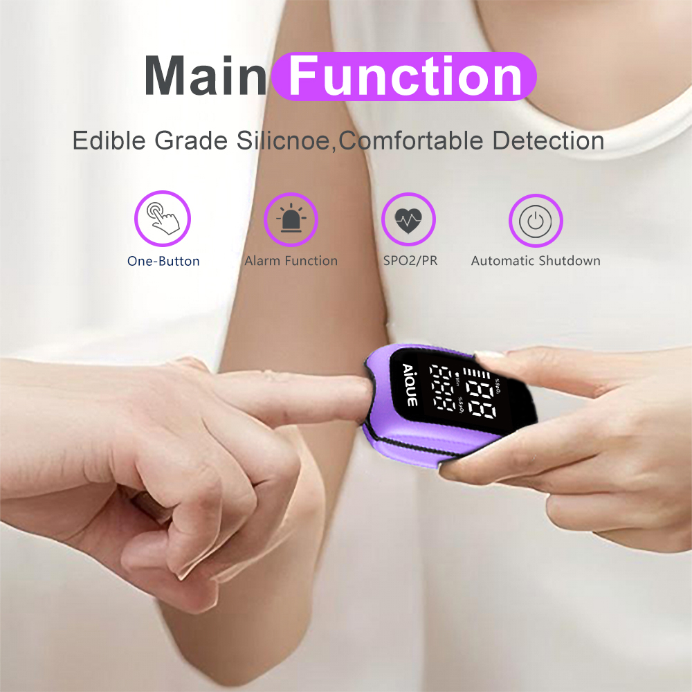 AiQUE قابلة للشحن الرقمية إصبع - مراجعة Pulse Oximeter Fingertip Rechargeable وسعره