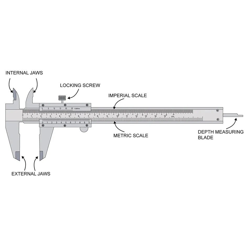 الفولاذ المقاوم للصدأ الفرجار  - مراجعة Digital Caliper 150Mm Stainless Steel وسعره