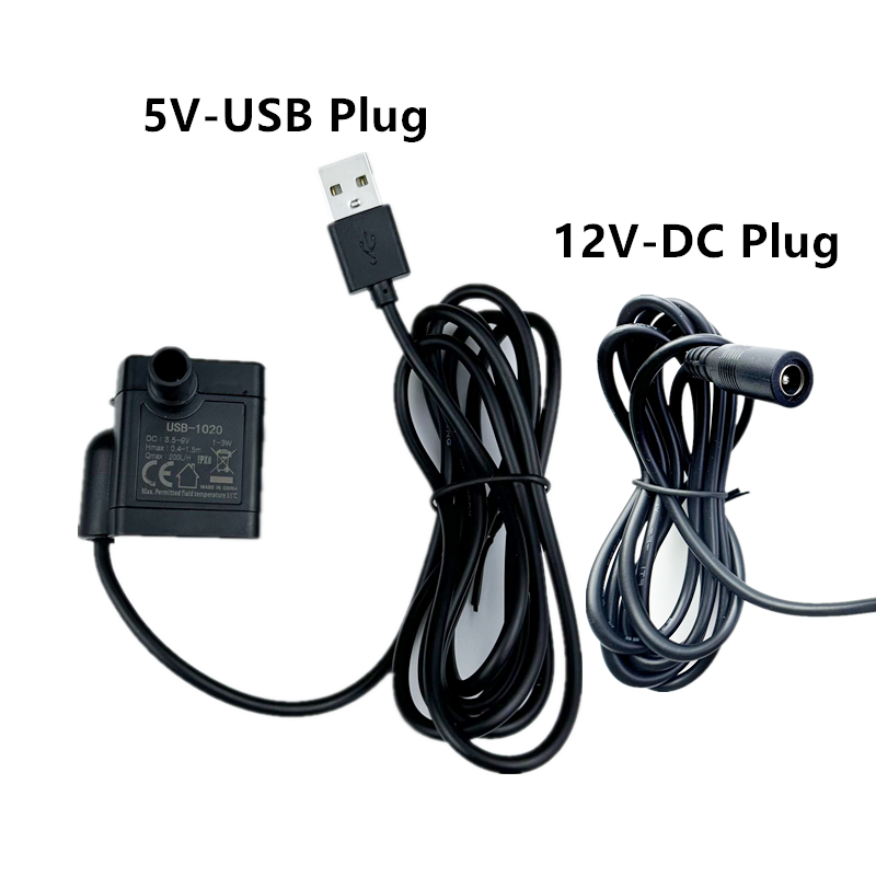 1 قطعة مضخة مياه 5 فولت USB ال - مراجعة Mini Peristaltic Pump 12V وسعره