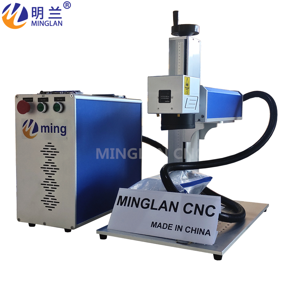 آلة وسم الألياف 20 واط 30 واط  - مراجعة Fiber Laser Marking Machine 30W وسعره