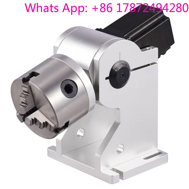 محور دوار لآلة وسم بالليزر الل - مراجعة Fiber Laser Marking Machine 30W وسعره