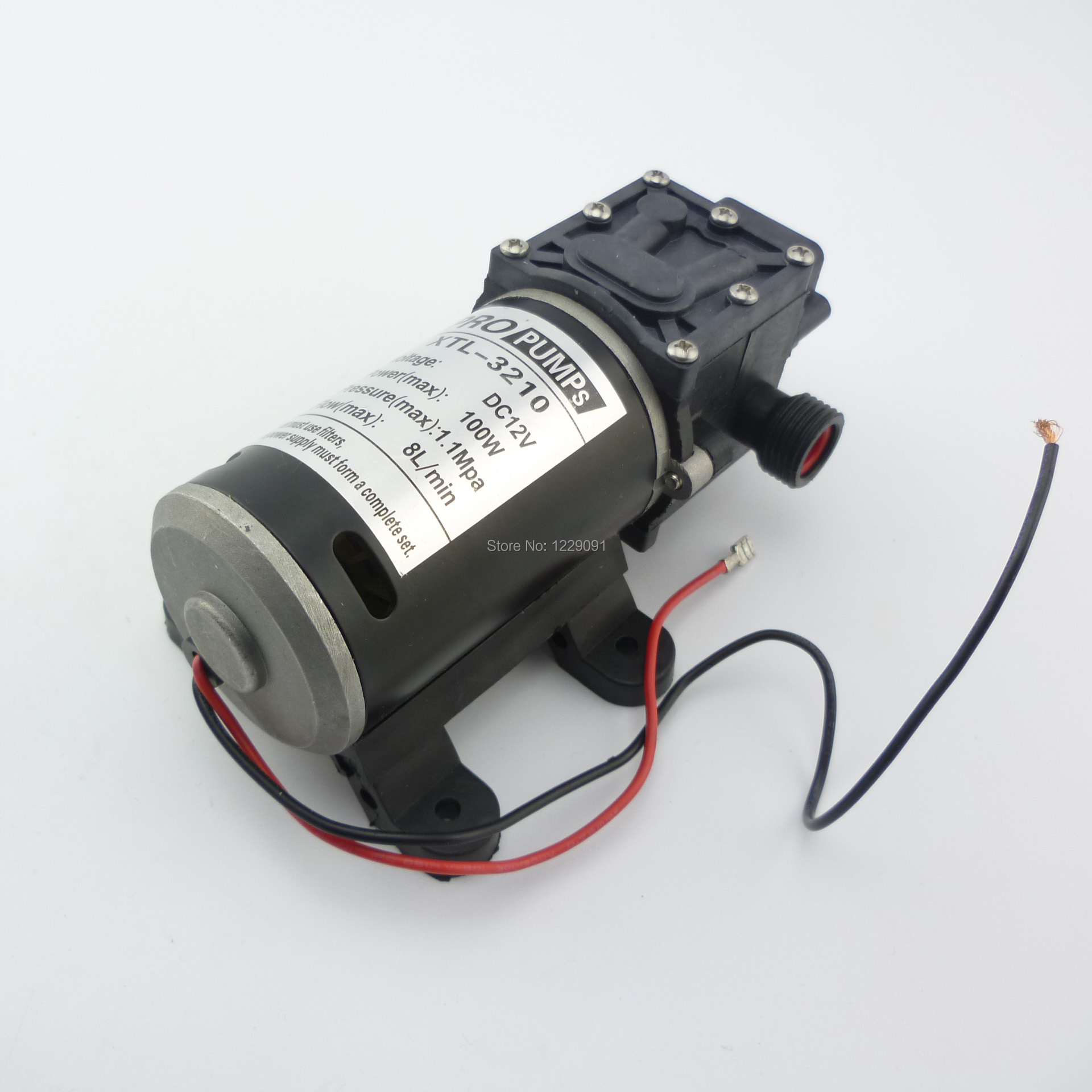 1 قطعة 8L/دقيقة 100 واط تيار م - مراجعة Mini Peristaltic Pump 12V وسعره