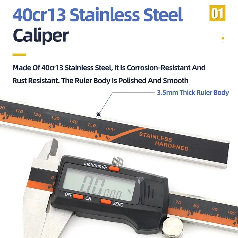 كسور المعادن الفرجار الرقمي Pa - مراجعة Digital Caliper 150Mm Stainless Steel وسعره