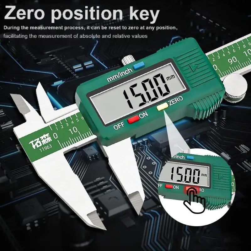 فرجار رقمي صغير عالي الدقة للا - مراجعة Digital Caliper 150Mm Stainless Steel وسعره