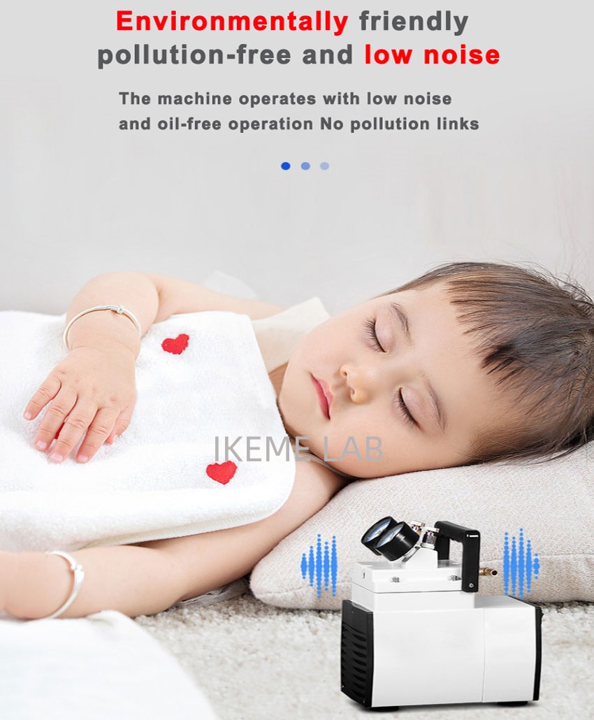 مضخة تفريغ غشائية محمولة صامتة - مراجعة Lab Equipment وسعره