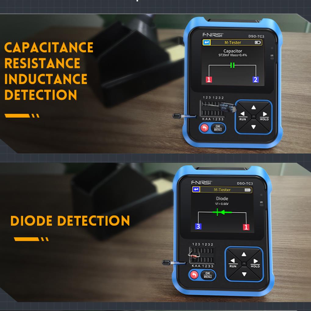 FNIRSI-جهاز تذبذب رقمي محمول ب - مراجعة Fnirsi Digital Oscilloscope Handheld وسعره